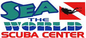 Sea The World Scuba Center's logo